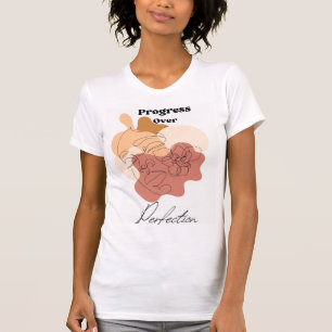 Camiseta Progreso de las mujeres en la Moda moderna sobre l