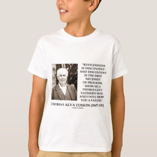 Camiseta Progreso del descontento del desasosiego de Thomas