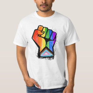 CAMISETA PROGRESO LGBTQ PROGRESO PRIDE FISTER