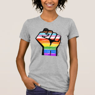 CAMISETA PROGRESO LGBTQ PROGRESO PRIDE FISTER