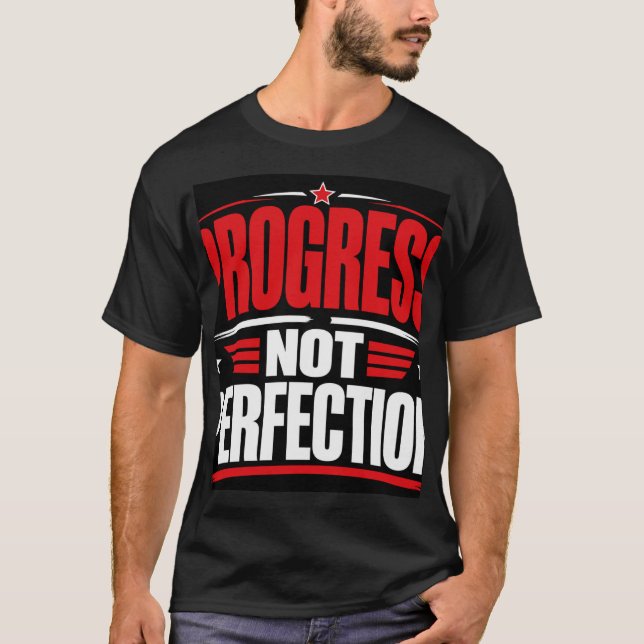 Camiseta Progreso No Perfección (Anverso)