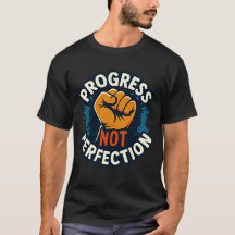Progreso No Perfección Crecimiento Motivacional Ca