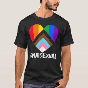 Camiseta Progreso Orgullo Bandera Arcoiris Inclusividad Cor