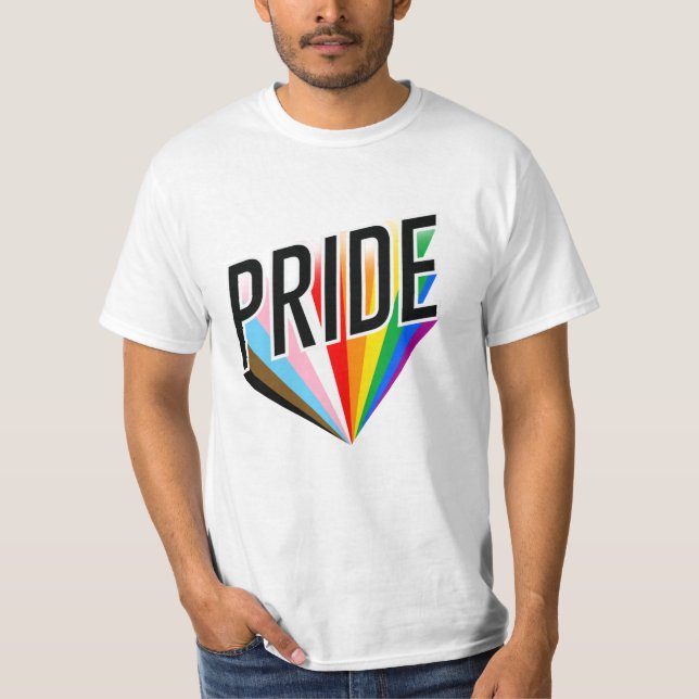 Camiseta Progreso Orgullo Explosión (Anverso)
