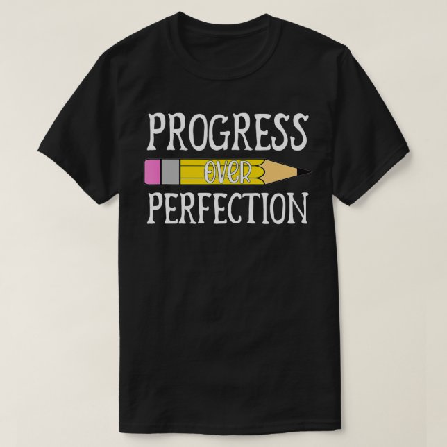 Camiseta Progreso sobre el docente motivacional (11) (Diseño del anverso)