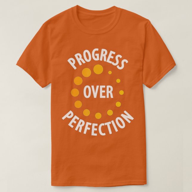 Camiseta Progreso sobre el docente motivacional (118) (Diseño del anverso)