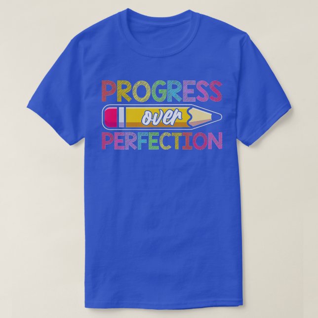 Camiseta Progreso sobre el docente motivacional (14) (Diseño del anverso)