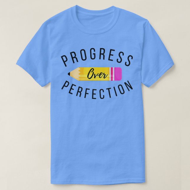 Camiseta Progreso sobre el docente motivacional (28) (Diseño del anverso)