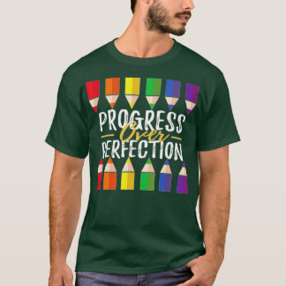 Camiseta Progreso sobre el docente motivacional (45)