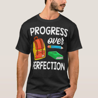 Camiseta Progreso sobre el docente motivacional (66)