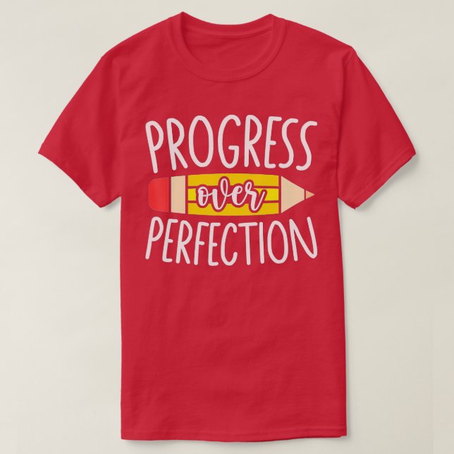 Camiseta Progreso sobre el docente motivacional (74) (Diseño del anverso)