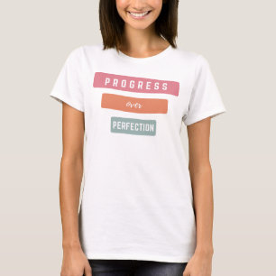 Camiseta Progreso sobre el profesor de perfección