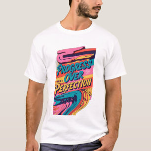 Camiseta Progreso sobre la perfección