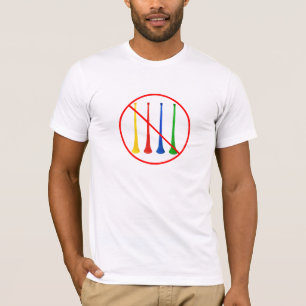 Camiseta Prohíba el Vuvuzela fútbol de 2014 mundiales