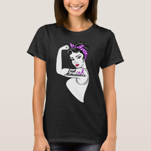 Camiseta Prohibición de la cinta morada para concienciar a 