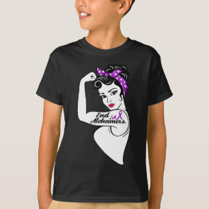Camiseta Prohibición de la cinta morada para concienciar a 