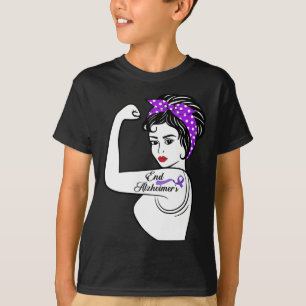 Camiseta Prohibición de la cinta morada para concienciar a 