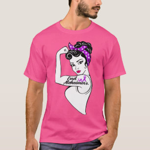Camiseta Prohibición de la cinta morada para concienciar a 