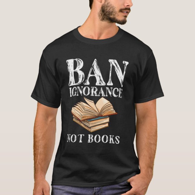 Camiseta Prohibición de la semana del libro: censura la ign (Anverso)