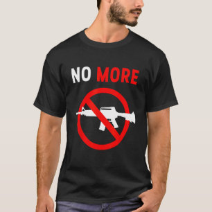 Camiseta Prohibición de uso de armas de uso ilegal robo de 