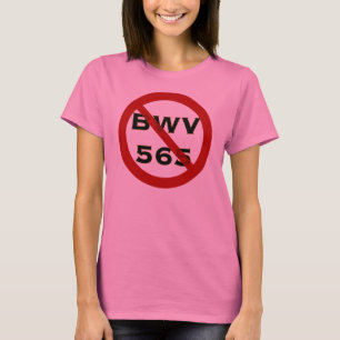 Camiseta prohibida BWV565