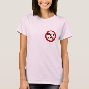 Camiseta prohibida BWV565