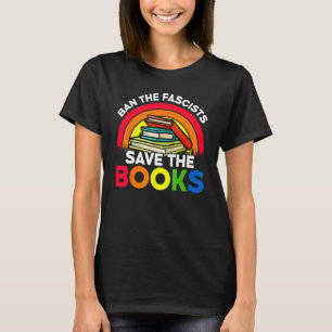 Camiseta Prohibir A Los Fascistas Salvar El Gusano Del Libr