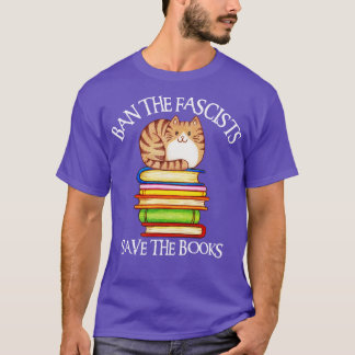 Camiseta Prohibir A Los Fascistas Salvar Los Libros 14