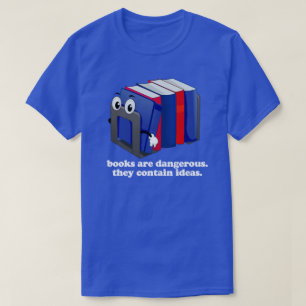 Camiseta Prohibir a los intolerantes no a los libros