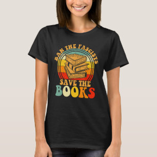 Camiseta Prohibir El Libro Fascista Salvar A Los Libros