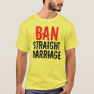 Camiseta Prohibir el matrimonio directo