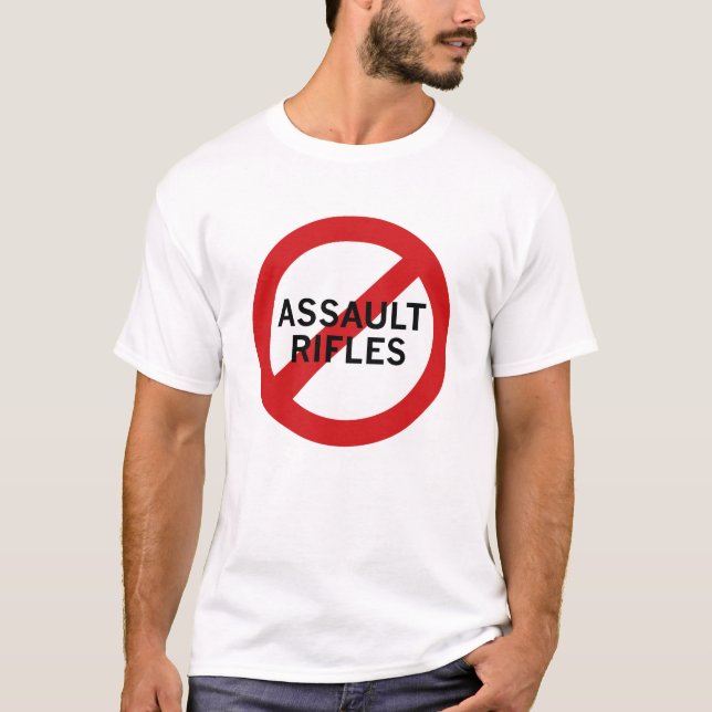 Camiseta Prohibir errores de asalto (Anverso)