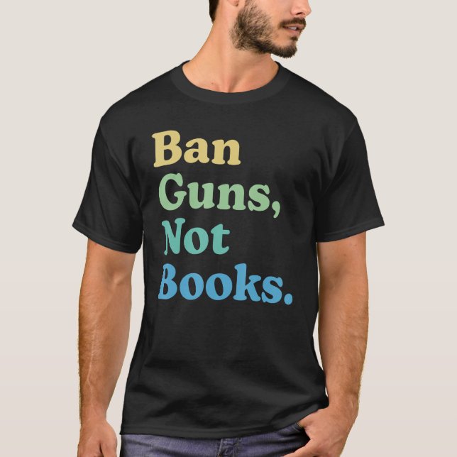 Camiseta Prohibir G No Libros (Anverso)
