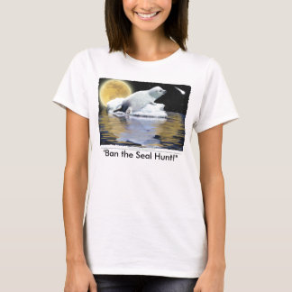 CAMISETA "PROHIBIR LA CAZA DE SELLO"