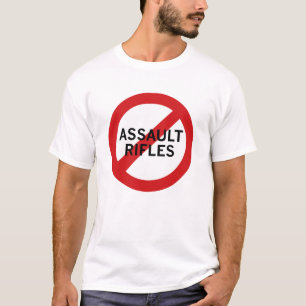 Camiseta Prohibir rifles de asalto