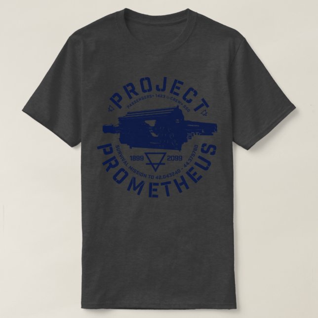 Camiseta Project Prometheus (Diseño del anverso)