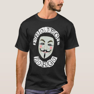 Camiseta Project Zorgo Anonymous Mask Hacker