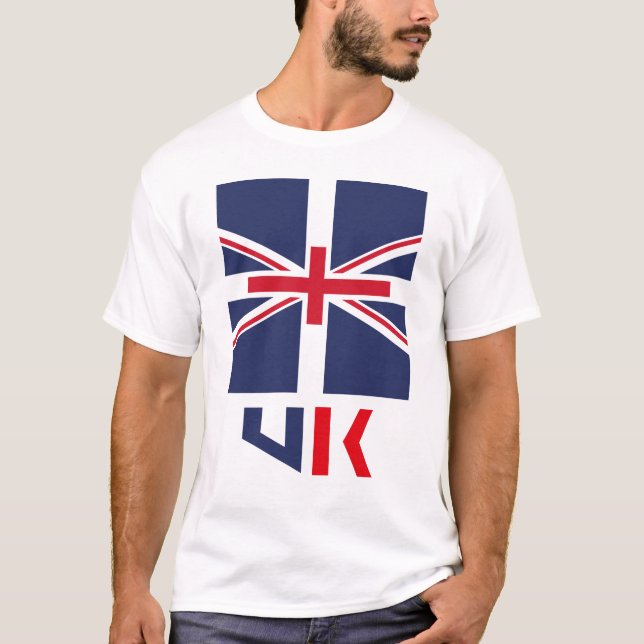 CAMISETA PROJECTED FLAG UK / ENGLAND BY MASANSER (Anverso)