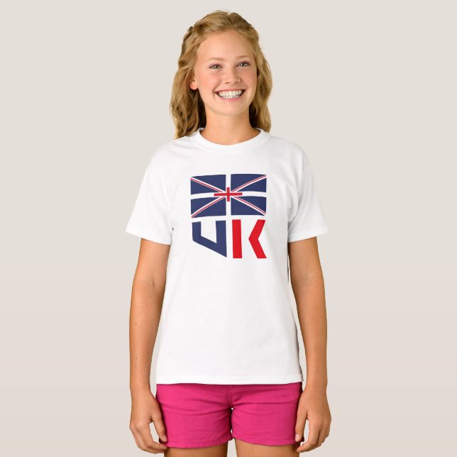CAMISETA PROJECTED FLAG UK / ENGLAND BY MASANSER (Anverso completo)