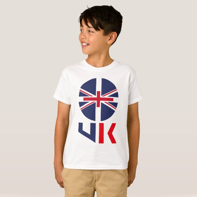 CAMISETA PROJECTED FLAG UK / ENGLAND BY MASANSER (Anverso completo)