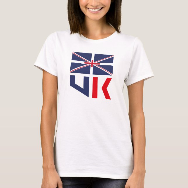 CAMISETA PROJECTED FLAG UK / ENGLAND BY MASANSER (Anverso)