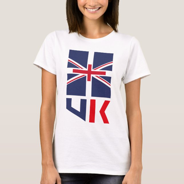 CAMISETA PROJECTED FLAG UK / ENGLAND BY MASANSER (Anverso)