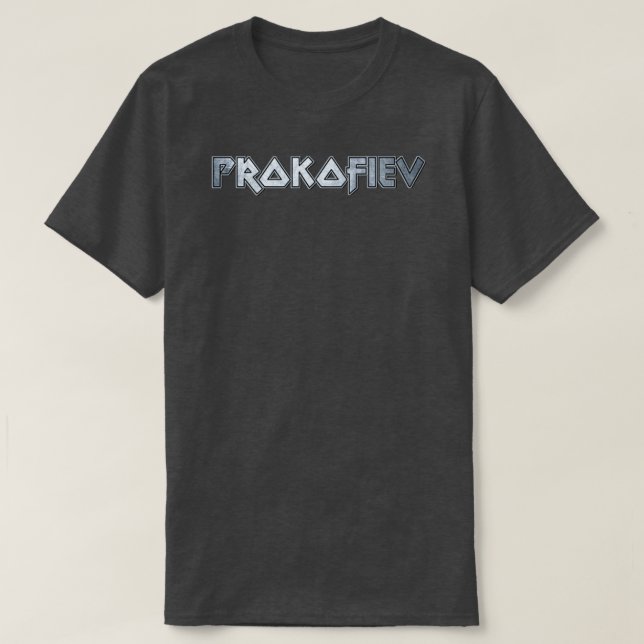Camiseta Prokofiev (Diseño del anverso)