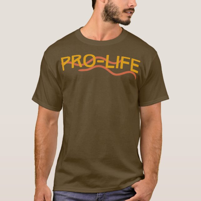 Camiseta Prolife Elegir vida Retro Vintage (Anverso)