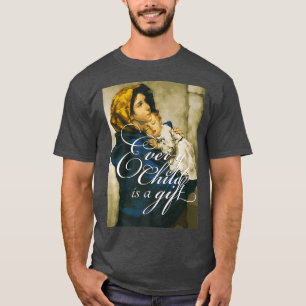 Camiseta ProLife Prolife Todas las niñas Madonna de la