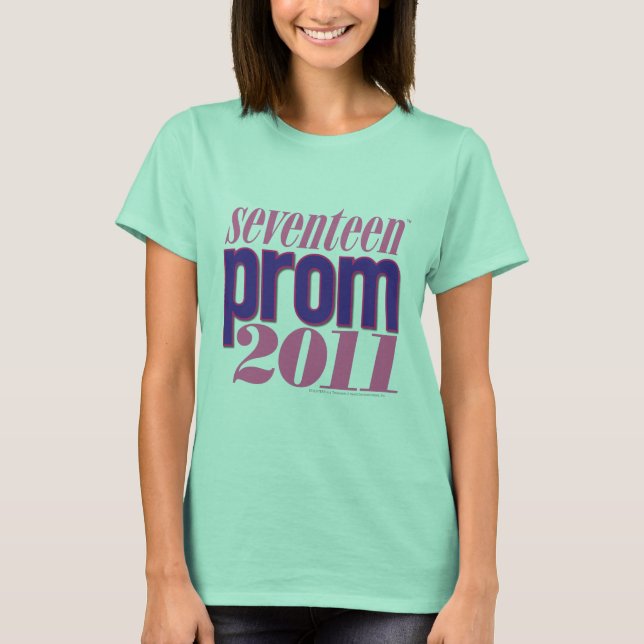 Camiseta Prom 2011 - Púrpura (Anverso)