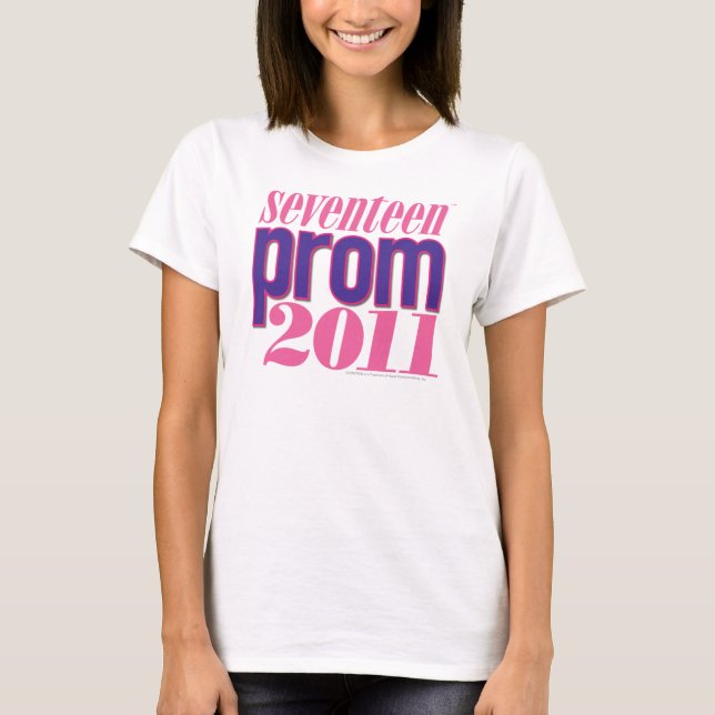 Camiseta Prom 2011 - Púrpura (Anverso)