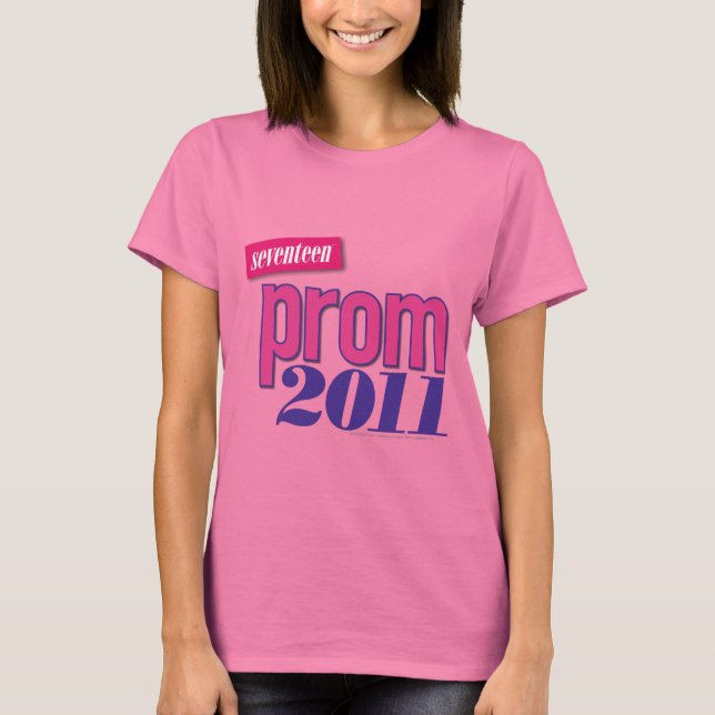Camiseta Prom 2011 - Rosa (Anverso)