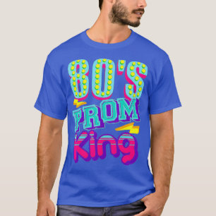 Camiseta Prom King Funny Disco Throwback Nostalgic