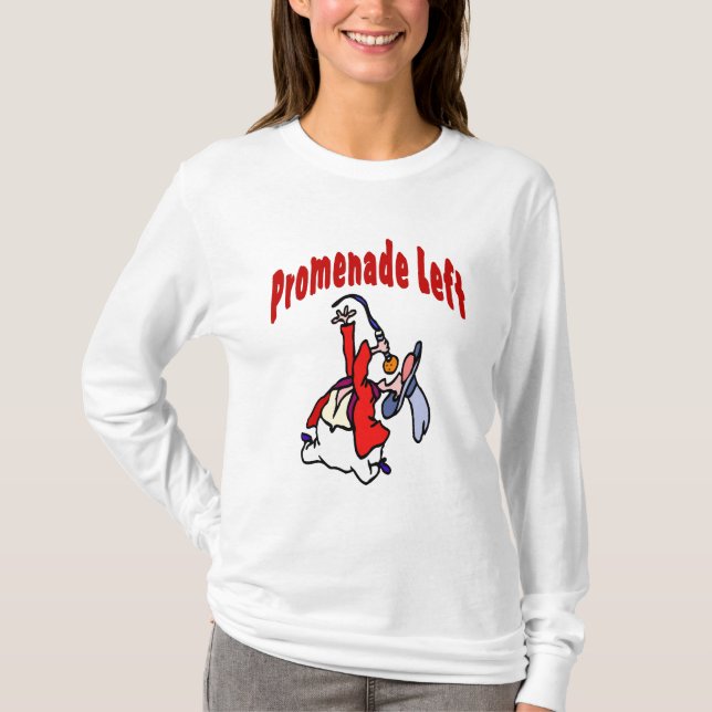 Camiseta Promenade Left Square Dance (Anverso)